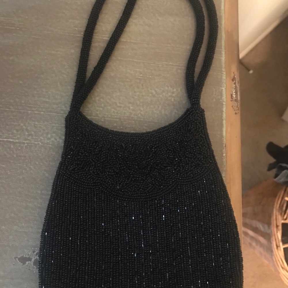 Beaded evening bag